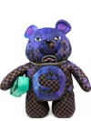 Sprayground Lost In Space Drip Moneybear Teddy Bear Backpack In Brown