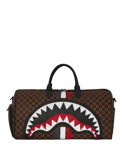 Sprayground Machine Francaise Duffle In Brown
