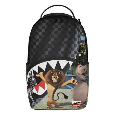 Pre-owned Sprayground Madagascar Escape To The City Backpack 'multicolor' | Multi-color | Men's Size Onesize