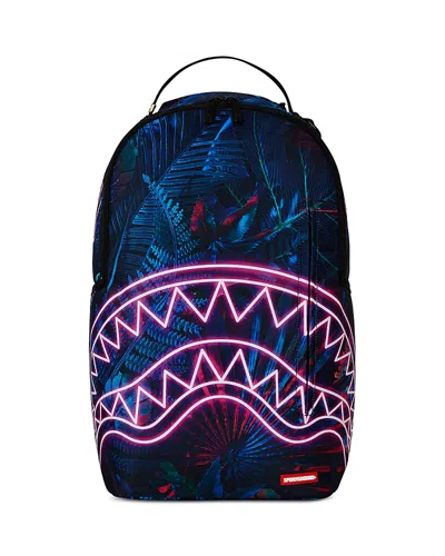 Sprayground Kids' Magenta Neon Jungle Dlxr Backpack