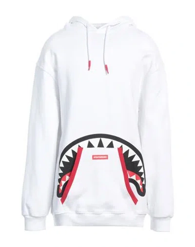 Sprayground Man Sweatshirt White Size Xxl Cotton