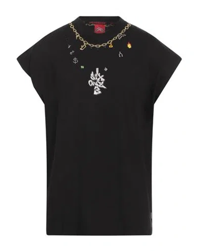 Sprayground Man T-shirt Black Size M Cotton