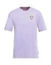 Sprayground Man T-shirt Lilac Size M Cotton In Purple