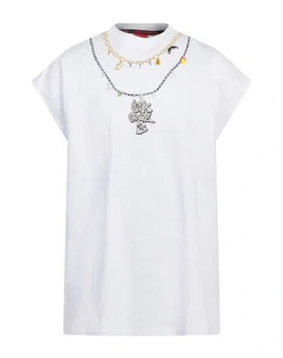 Sprayground Man T-shirt White Size M Cotton
