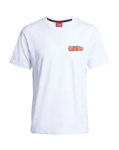Sprayground Man T-shirt White Size Xl Cotton