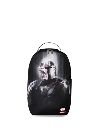 Sprayground Kids' Mandalorian This Is The Spray Backpack In Black