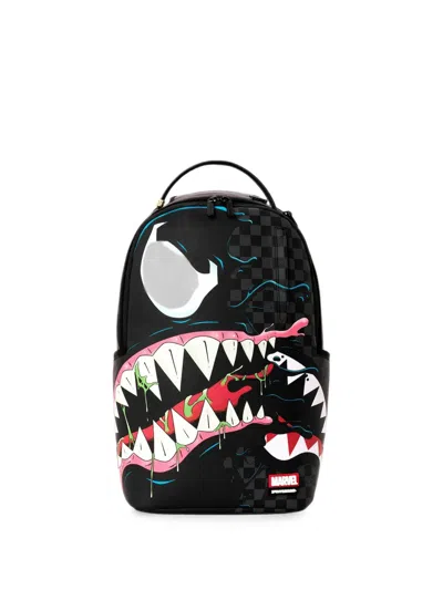 Sprayground Marvel Venom Shark Clash Backpack In Black