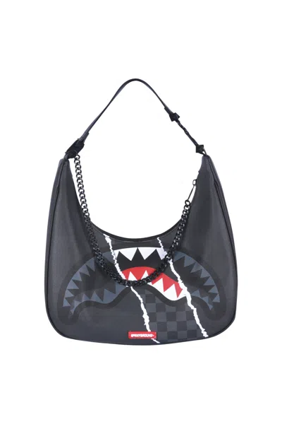 Sprayground - Medium Bag - 480940 - Black/grigio In Nero/grigio