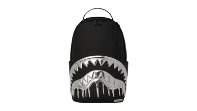 Pre-owned Sprayground Metallic To The Touch Extra Drip Backpack In Multi