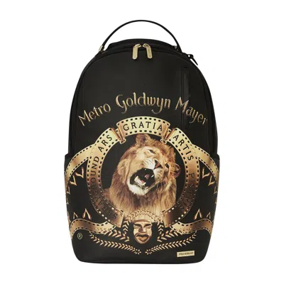 Pre-owned Sprayground Mgm Opener Shark Lion Collab Backpack 'multicolor' | Multi-color | Men's Size Onesize