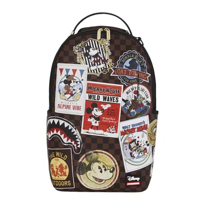 Pre-owned Sprayground Mickey Mouse Mogul Disney Collab Backpack 'multicolor' | Multi-color | Men's Size Onesiz