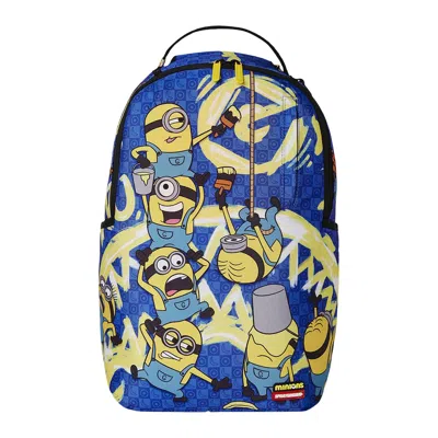 Pre-owned Sprayground Minions Madness Backpack 'multicolor' | Multi-color | Men's Size Onesize