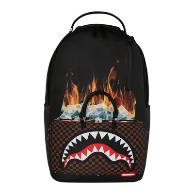 Pre-owned Sprayground Money Bag Double Take Backpack 'multicolor' | Multi-color | Men's Size Onesize