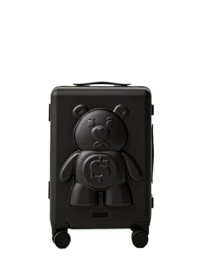 Sprayground Money Bear Mogul Suitcase In Black