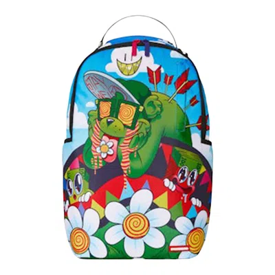Pre-owned Sprayground Money Bear Weirdo Dlxr Backpack 'money Bear Graphic' | Multi-color | Men's Size Onesize In Multicolor