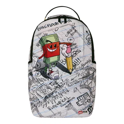 Pre-owned Sprayground Money Boy Schematics Backpack 'multicolor' | Multi-color | Men's Size Onesize