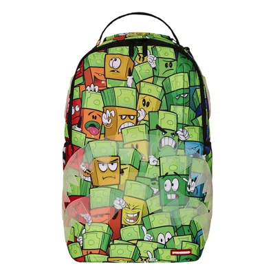 Pre-owned Sprayground Money Boys Money Mob Backpack 'multicolor' | Multi-color | Men's Size Onesize