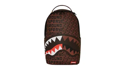 Pre-owned Sprayground Money Shark Split Backpack In Multi