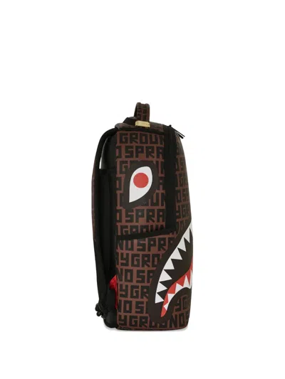 Sprayground Money Split Dlx Backpack In Black