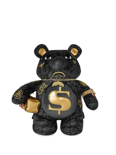 Sprayground Moneybear Flo Rida Backpack In Black