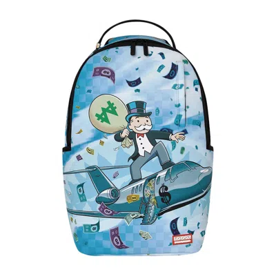 Pre-owned Sprayground Monopoly Jet Rider Backpack 'multicolor' | Multi-color | Men's Size Onesize