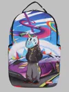 Sprayground Multicolor Graphic Backpack In Multicolor