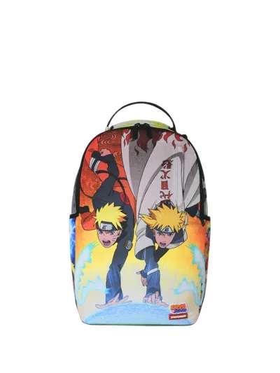 Sprayground Naruto Get It Backpack In Orange