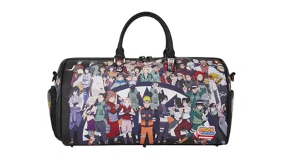 Pre-owned Sprayground Naruto Mashup Duffle In Multi