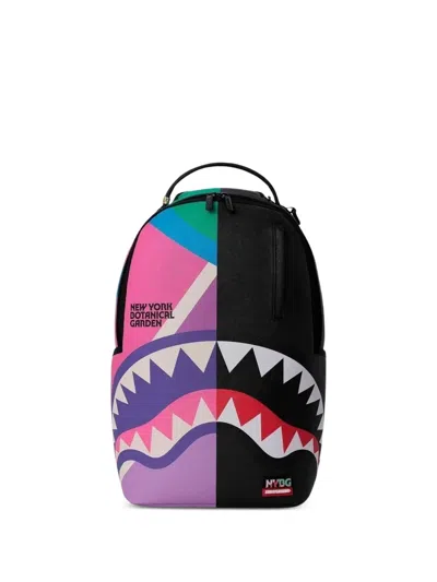 Sprayground New York Botanical Garden Shark Backpack In Black