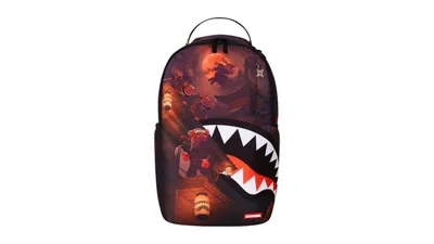 Pre-owned Sprayground Ninja Bears Stealth Mission Dlxr Backpack In Multi