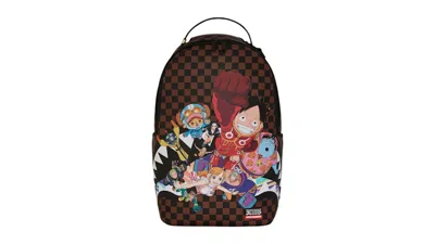 Pre-owned Sprayground One Piece Egghead Crew Backpack In Multi
