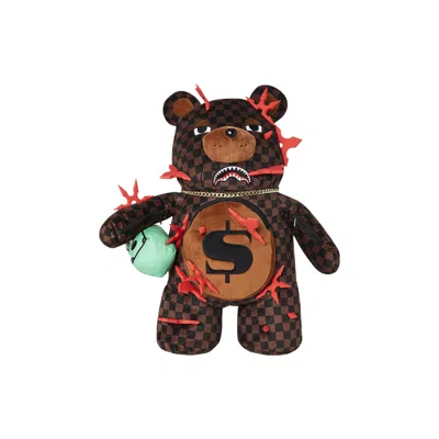 Pre-owned Sprayground Ouch, Whatever Moneybear Backpack 'multicolor' | Multi-color | Men's Size Onesize