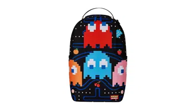 Pre-owned Sprayground Pac Man Ghost Gang Dlxr Backpack In Multi
