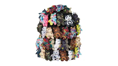 Pre-owned Sprayground Pack Of Bears Real Plush Bears Runway Piece Backpack In Multi