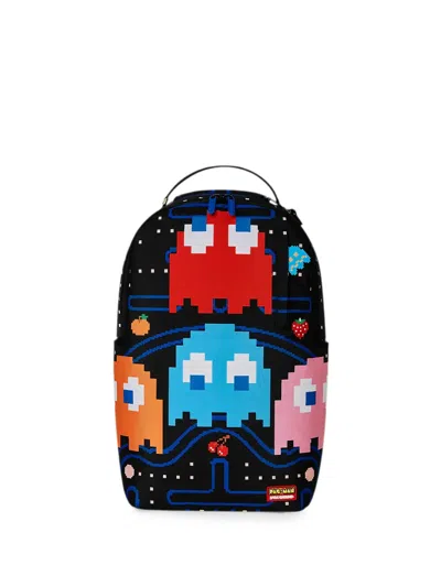 Sprayground Pac-man Ghost Gang Backpack In Multi