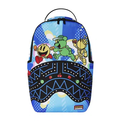 Pre-owned Sprayground Pacman The Sg Crew Backpack 'multicolor' | Multi-color | Men's Size Onesize