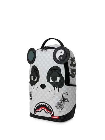 Sprayground Panda Face Backpack In Black
