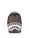 Sprayground Paris Check-print Backpack In Brown