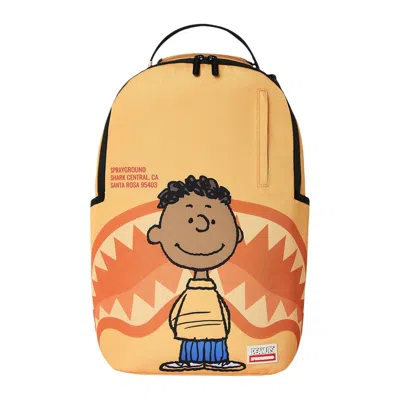 Pre-owned Sprayground Peanuts Franklin Shark Central Backpack 'multicolor' | Multi-color | Men's Size Onesize