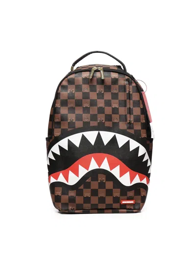 Sprayground Peeeking Character Check Backpack