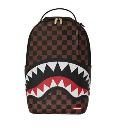 Sprayground Peeking Character Check Backpack