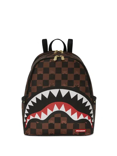 Sprayground Peeking Character Check Backpack