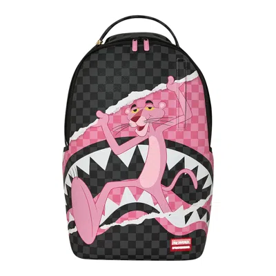 Pre-owned Sprayground Pink Panther Break Thru Backpack 'multicolor' | Multi-color | Men's Size Onesize