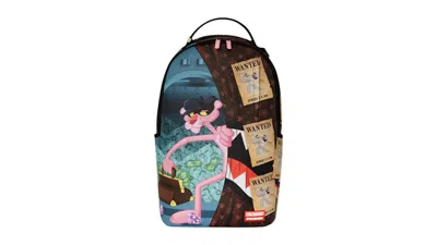 Pre-owned Sprayground Pink Panther Heist Getaway Dlxv Backpack In Multi