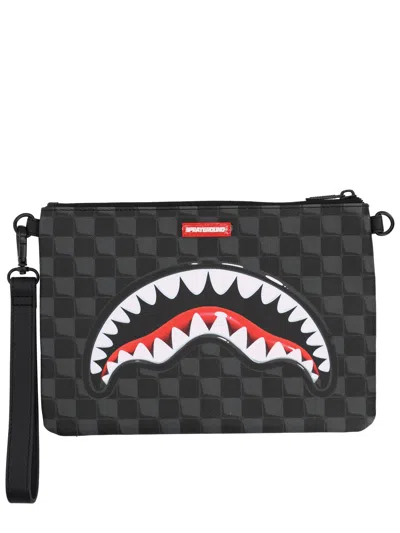 Sprayground Pochette Con Logo In Purple