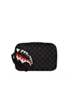 Sprayground Pochette Dripping Sharks In Paris Toiletry Brick