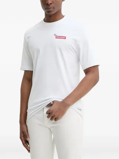 Sprayground Pool Party Short-sleeve T-shirt In White