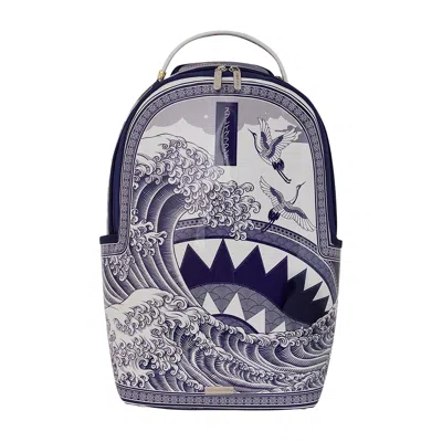 Pre-owned Sprayground Porcelain Wave Backpack 'multicolor' | Multi-color | Men's Size Onesize