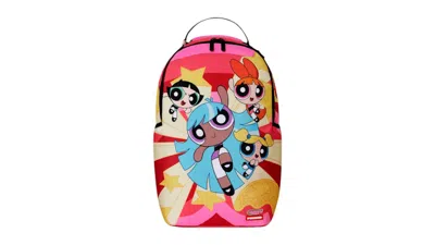 Pre-owned Sprayground Powerpuff Girls Blast Backpack In Multi