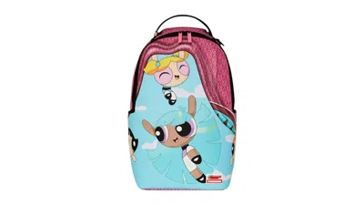 Pre-owned Sprayground Powerpuff Girls Power Pack Dlxsv Backpack In Multi